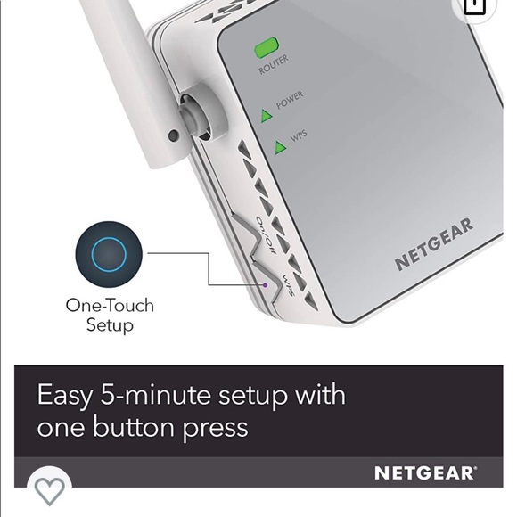 NETGEAR EX2700 300 Mbps WiFi Range Extender - Picture 5 of 10